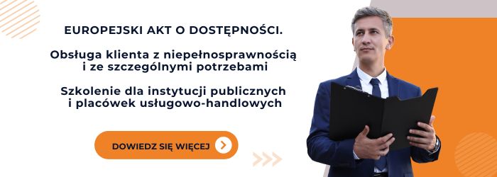 Zapraszamy na szkolenie z obsługi klienta wg EAA.