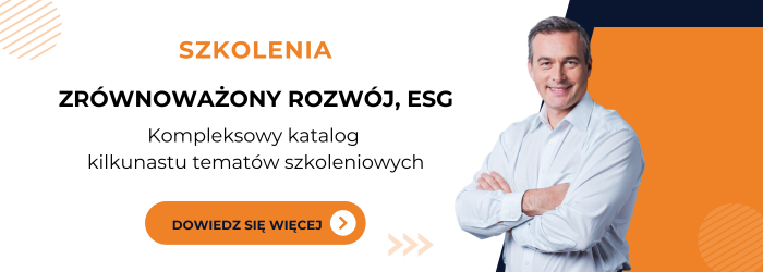Zapraszamy na szkolenia ESG.