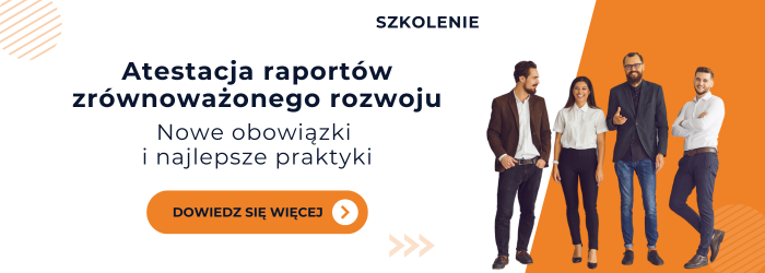 Zapraszamy na szkolenie z atestacji raportów zrównoważonego rozwoju.