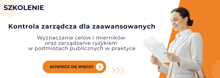 Kontrola zarządcza - szkolenie zaawansowane.