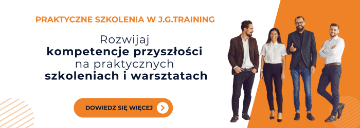 Zapraszamy na szkolenia, które pomagają rozwijać kompetencje przyszłości.