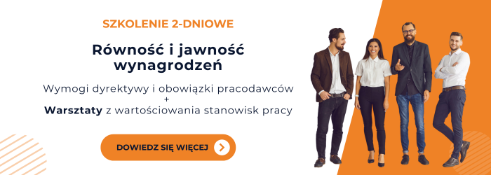 Zapraszamy na szkolenie z równości i jawności wynagrodzeń.
