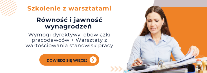 Zapraszamy na szkolenie: równość i jawność wynagrodzeń dla sektora publicznego.