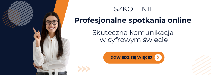Zapraszamy na szkolenie profesjonalne spotkania online.