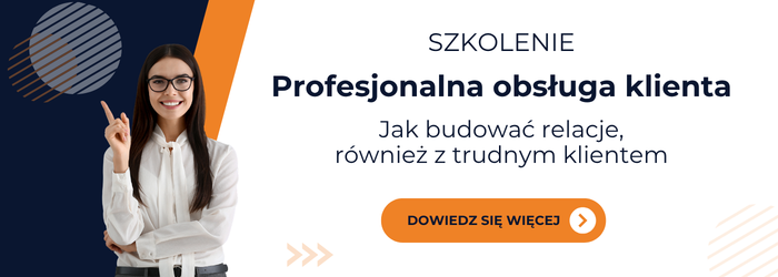 Zapraszamy na szkolenie z obsługi trudnego klienta.